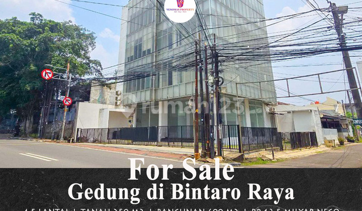 Office Building for Sale in Bintaro Raya, South Jakarta, Strategic Location