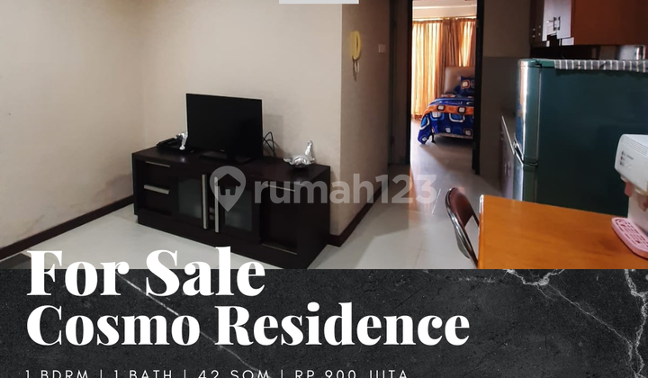 Sell Cosmo Residence 1 Bedroom Furnished Apartment High Floor