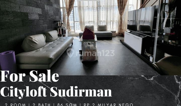 Apartement Cityloft Sudirman 2 BR Furnished Bagus 1