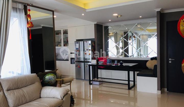 Dijual Apartemen Sudirman Park 3 Bedroom Lantai Tinggi Furnished 2