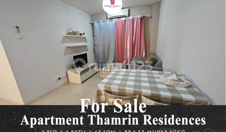 For Sale Thamrin Residence Apartment 2 Bedrooms Mid Floor Furnished