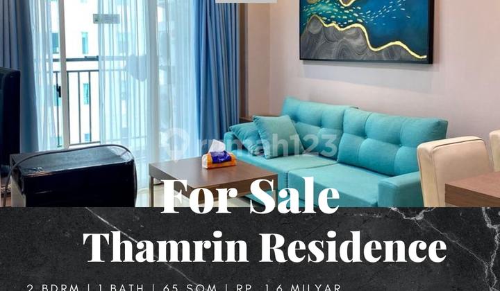 For Sale Thamrin Residence Apartment 2br Fully Furnished High Floor For Sale Thamrin Residence Apartment 2br Fully Furnished High Floor