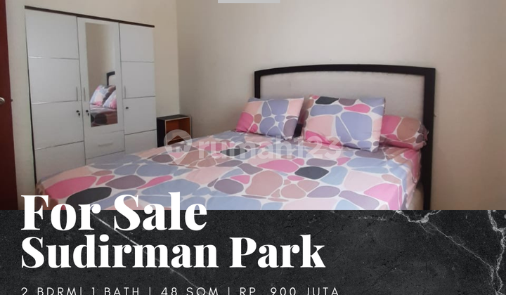 Dijual Apartement Sudirman Park 2 BR Furnished Bagus View City