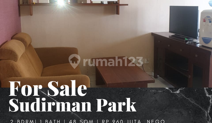 For Sale Sudirman Park Apartment 2 Bedroom Fully Furnished High Floor