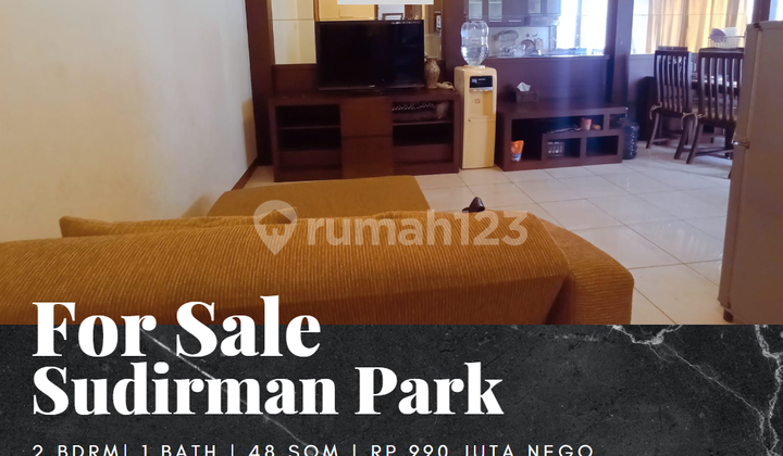 Dijual Apartement Sudirman Park 2 Bedrooms Fully Furnished Dijual Apartement Sudirman Park 2 Bedrooms Fully Furnished