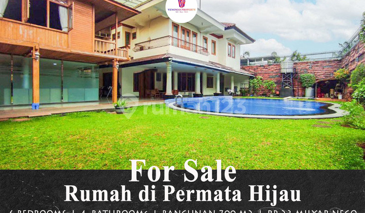 Rumah Dijual di Permata Hijau Jakarta Selatan Mewah Terawat