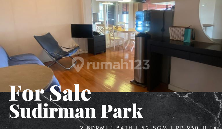 Dijual Apartemen Sudirman Park 2 Bedroom Furnished Bagus Murah 1