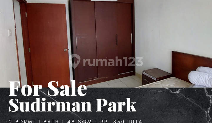 For Sale Sudirman Park Apartment 2 Bedroom Furnished North View