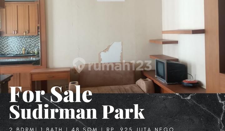 Dijual Apartemen Sudirman Park 2 Bedroom Furnished Bagus