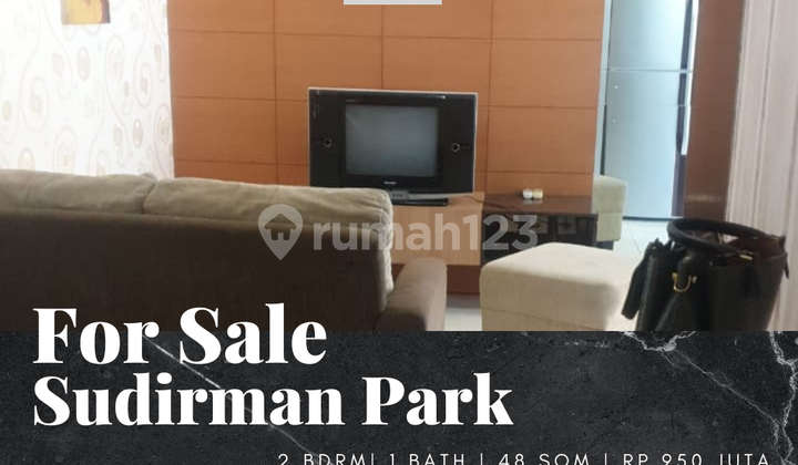 Dijual Apartemen Sudirman Park 2 Bedroom Full Furnished