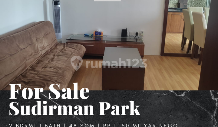 Dijual Apartemen Sudirman Park 2 Bedroom Full Furnished