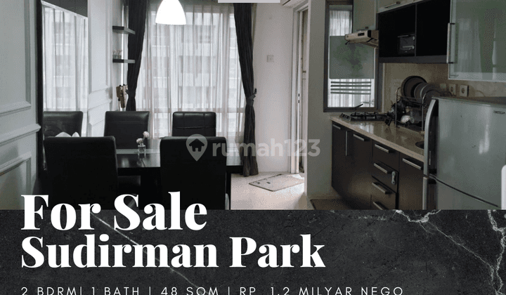 Dijual Apartement Sudirman Park 2 BR Furnished Bagus 1