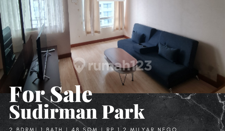 Dijual Apartement Sudirman Park 2 Bedroom Furnished Baru