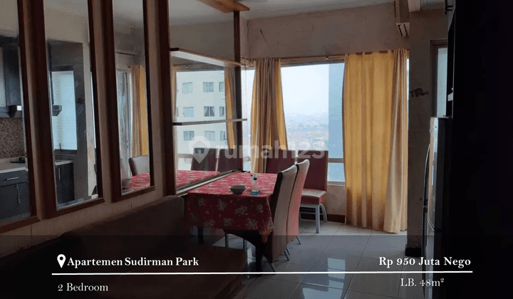 Dijual Apartement Sudirman Park 2br Full Furnished View Selatan 1