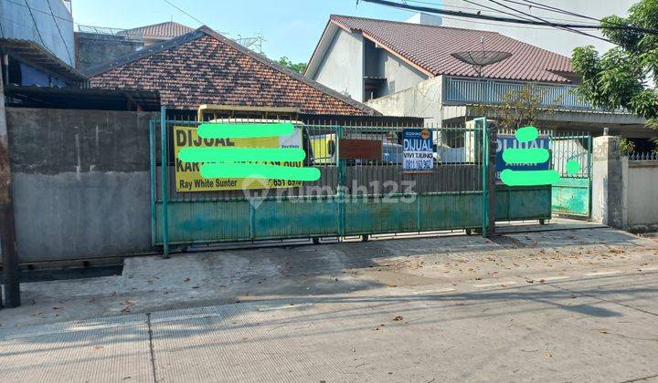 Dijual Rumah Bangunan Lama Jual hitung tanah saja Jalan Rajawali Selatan 5 Kel Gg Sahari Utara  1