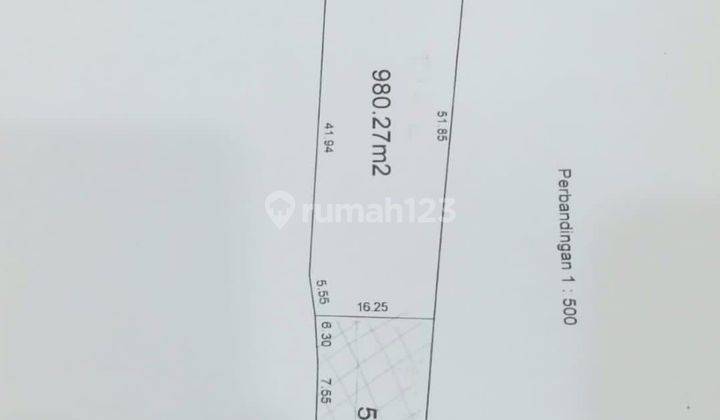 Dijual tanah zona pergudangan di Palmerah Barat 1 Jakarta Barat
 1