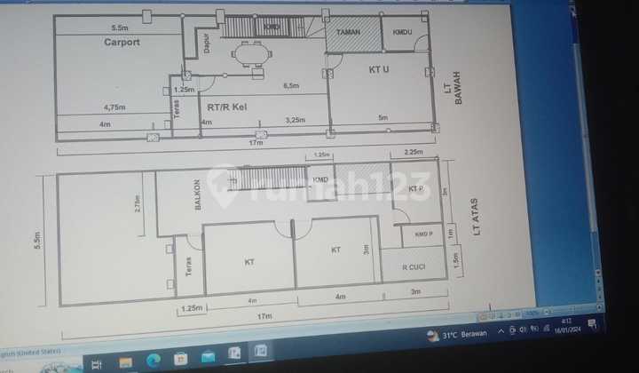 House for Sale in Pondok Bambu, Duren Sawit, East Jakarta 2