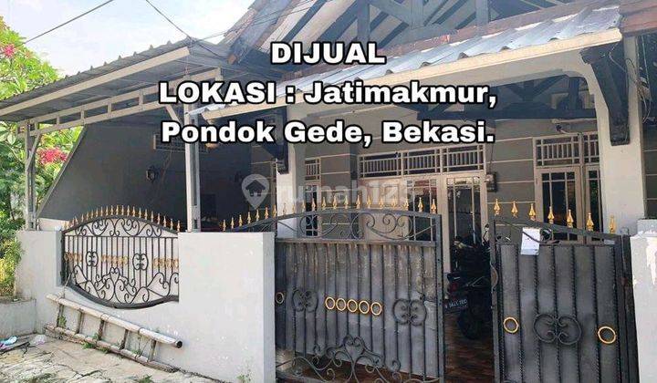 Dijual Rumah Di Perumahan Intan Lestari Jatimakmur Pondok Gede Kota Bekasi  1