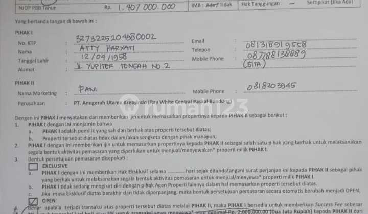 House, Nice, 1 Floor, SHM, Margahayu, Bandung 2