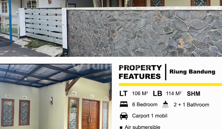Rumah Bagus 2 Lantai Furnished SHM Rancasari, Riung Bandung Rumah Bagus 2 Lantai Furnished SHM Rancasari, Riung Bandung