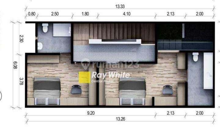 Rumah Siap Huni Minimalis Setraduta Kota Bandung 1