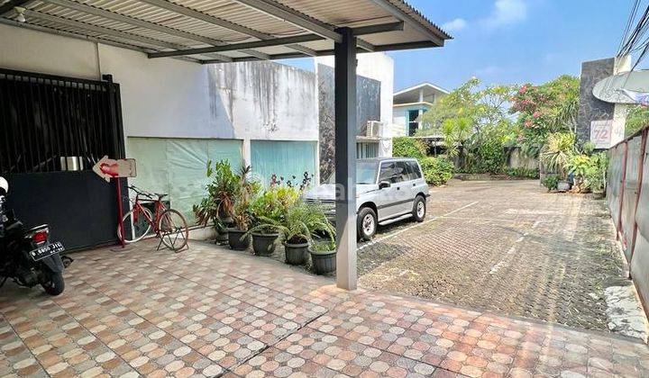 Lk0013 Jual Rumah Luas Utk Kantor Hunian 18 Ruang Parkiran Luas 2