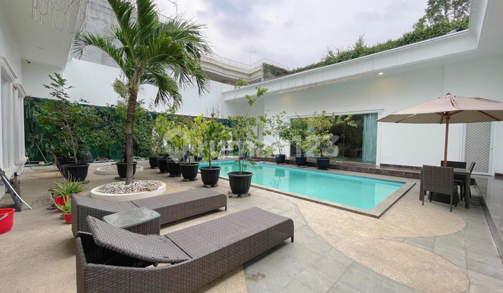 Rent a Ready-to-Live House in Menteng with Pool Fully Furnished Rent a Ready-to-Live House in Menteng with Pool Fully Furnished