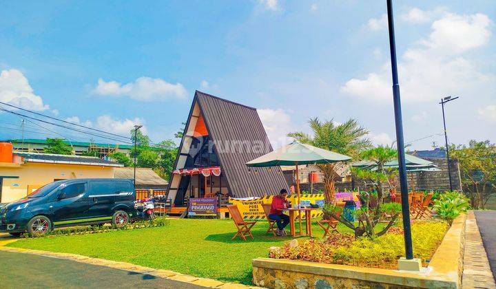 JUAL TANAH KAVLING MURAH VIEW PEGUNUNGAN DEKAT EXIT TOL 1