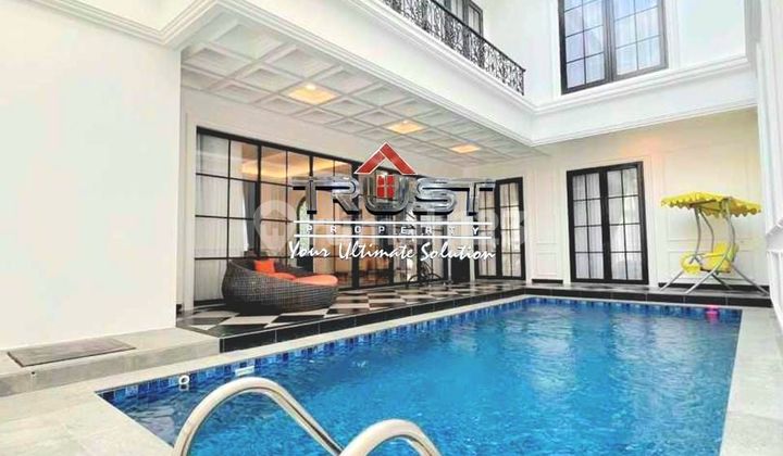 Rumah American Classic Di Kebayoran Residence Bintaro Jaya Tangerang Selatan