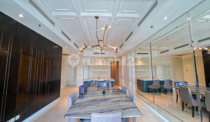 Disewakan Unit Combine Kempinski Residence 2+1br 283m2 Furnished 2
