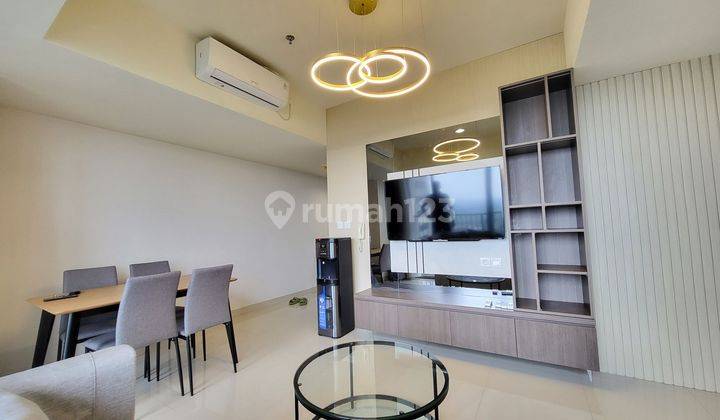 Disewakan Apartemen Orange County 3br Jadi 2br Glendale Bagus View Lake Meikarta 2