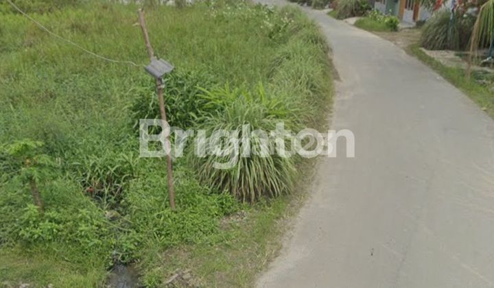 Tanah luas pinggir jalan tg.morawa B 1