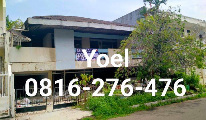 Dijual rumah tua Ancol barat hitung tanah 1