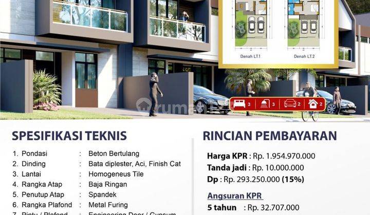 Rumah Tipe 70 Dijual Di Hertasning, Makassar | Terbaru 2023