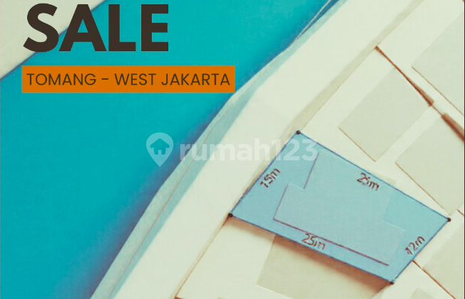 Dijual Tanah Tomang - Jakbar di Bawah NJOP !