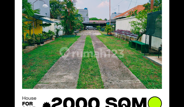 Dijual Rumah Luas di Pancoran Jaksel Strategis