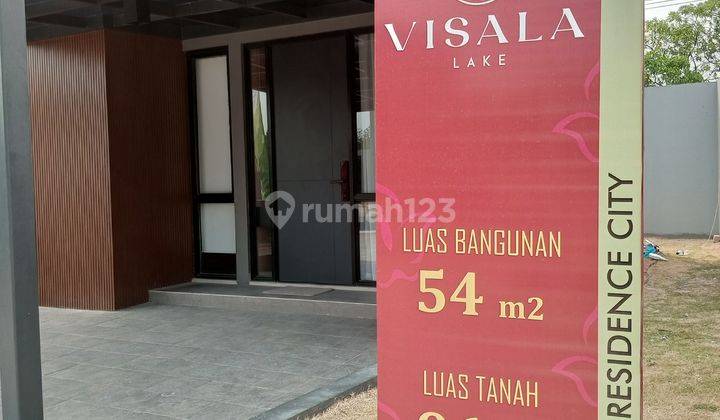 Rumah 2 Lantai Grand Residence City Cluster Visala Lake Bekasi 2