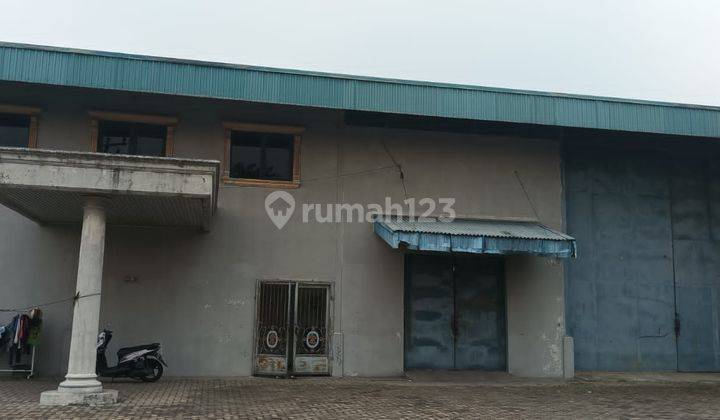 Dijual Gudang Pinggir Jalan Utama Gunung Putri Bogor  2