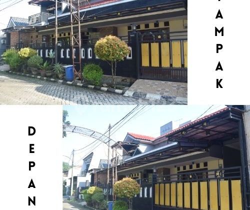 Dijual rumah murah terawat bonus full furniture di bintara bekasi