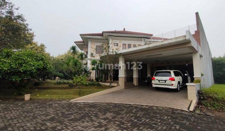 Di Jual Rumah Mewah 2 Lantai Furnished Di Kemang Pratama Regency Bekasi 2 Lantai Shm Bagus Timur 1