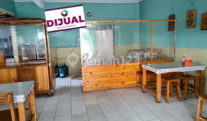 DIJUAL MURAH RUMAH EXS USAHA KULINER PINGGIR JALAN  2