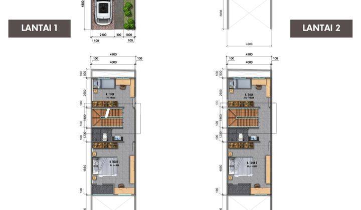 Rumah 3 Lantai Baru Unfurnished SHM di Kemayoran, Jakarta Pusat 2