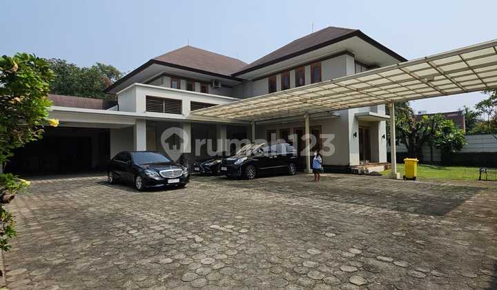 Cilandak Tropical Garden House Dekat Mrt Fatmawati 1332m2 nego