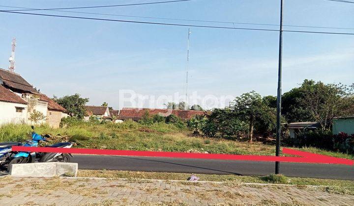 TANAH PEKARANGAN  DEKAT RENCANA EXIT TOL  1921 METER PERSEGI   50M DR JLN WATES KM7 BALECATUR, GAMPING, SLEMAN YOGYAKARTA 1