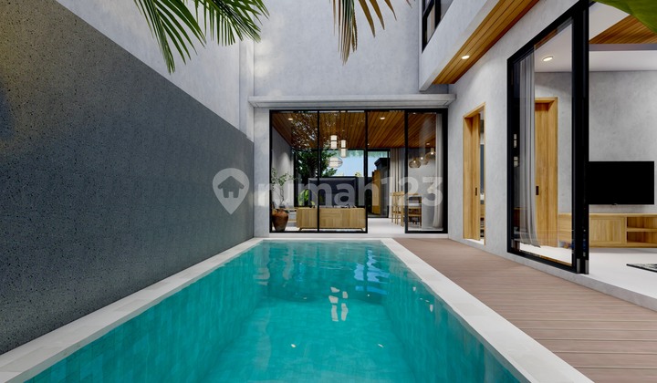 New Villa With Pool Modern Tropical Concept Near Jimbaran Beach