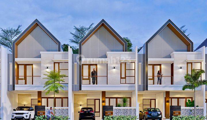 New 2 Floor House in City Center Close to Teku Umar and Seminyak 1