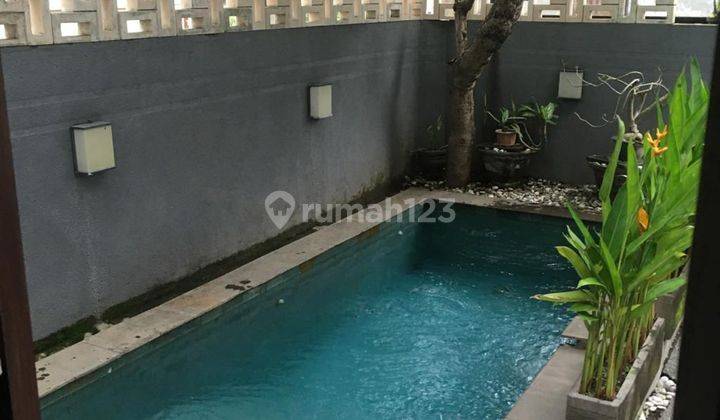 Rumah Semi Villa 2 Lantai With Swimming Pool Di Pusat Renon 1