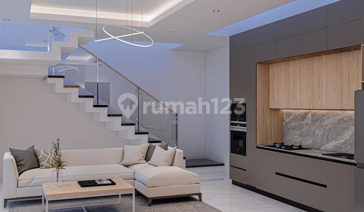 Luxurious 3-Story Modern American Concept House in a Location Near Sanur Luxurious 3-Story Modern American Concept House in a Location Near Sanur