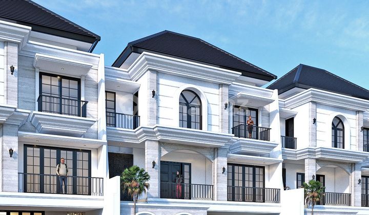 Luxurious 3-Story Modern American Concept House in a Location Near Sanur Luxurious 3-Story Modern American Concept House in a Location Near Sanur