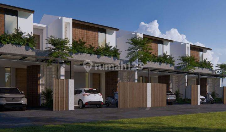 Rumah Semi Villa Konsep Modern Tropical Di Citraland  2